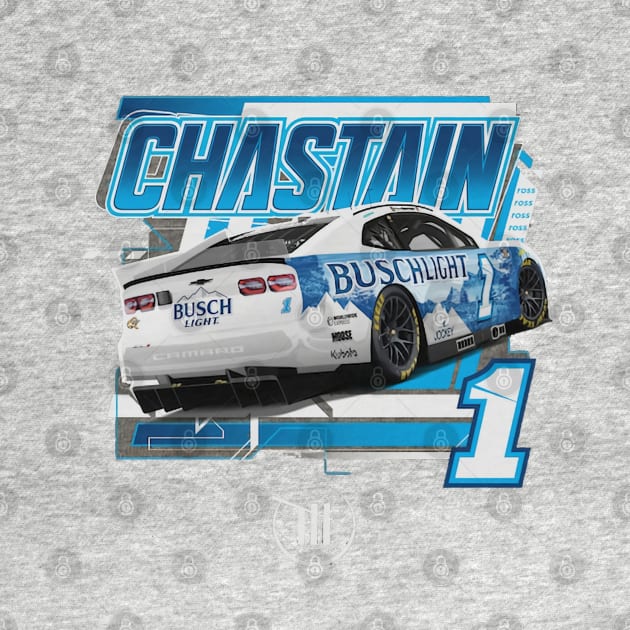 Ross Chastain Charcoal Car by ganisfarhan